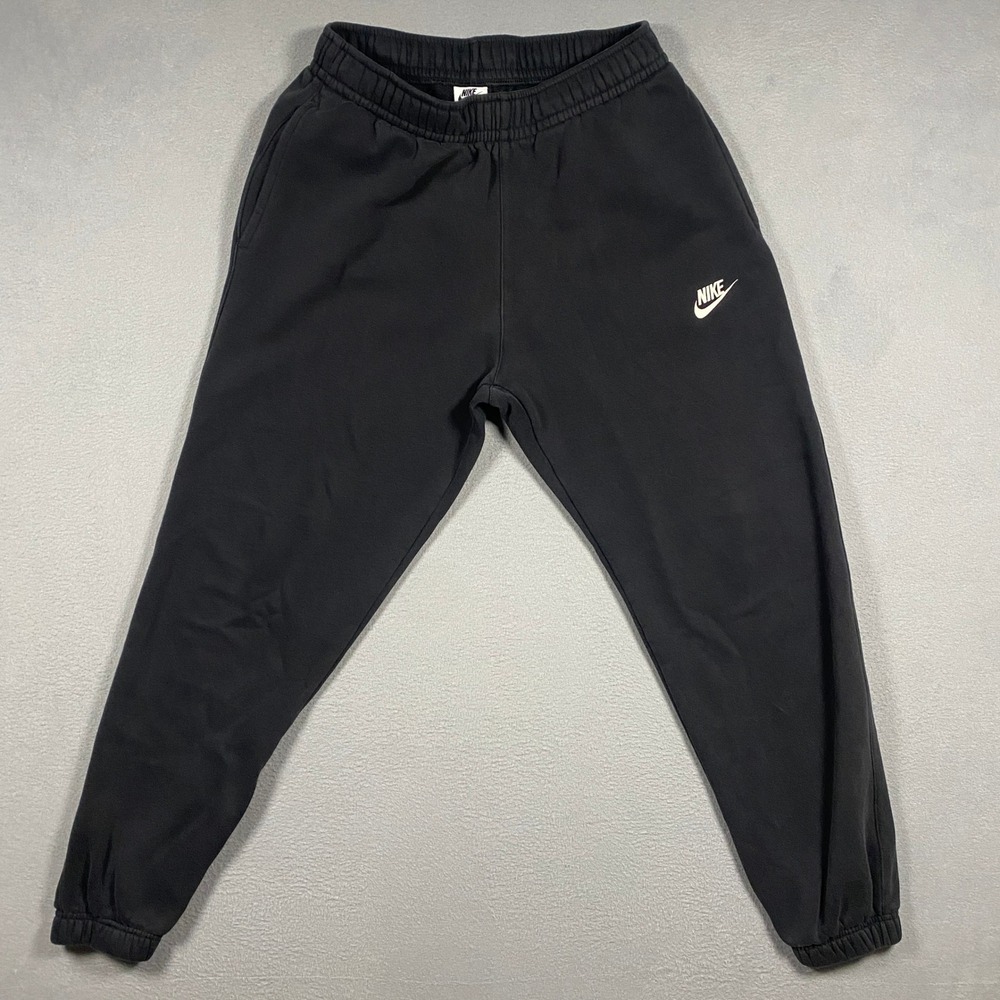 Nike Sportswear Club Fleece Joggers Mens Small Black BV2737-010 Tapered Pants